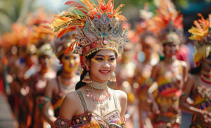 interaksi antara budaya asli dan budaya pendatang