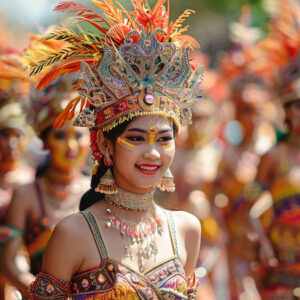 interaksi antara budaya asli dan budaya pendatang